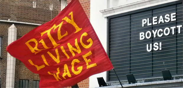 Ritzy Living Wage Strike