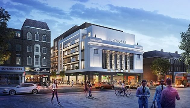 Cinema is coming to Ealing. (image: artist's impression)