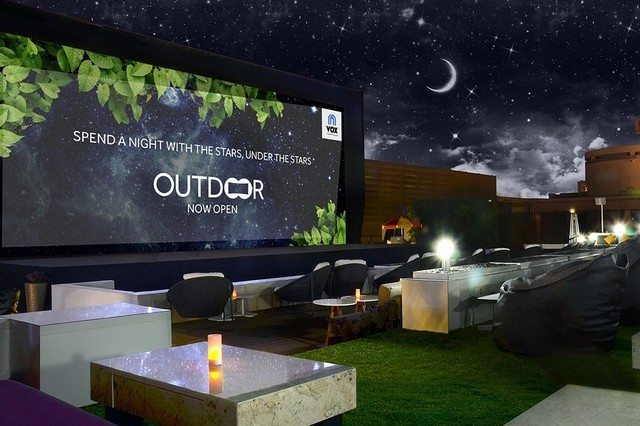 Cinema al fresco style at Vox Outdoor. (photo: Vox Cinemas)