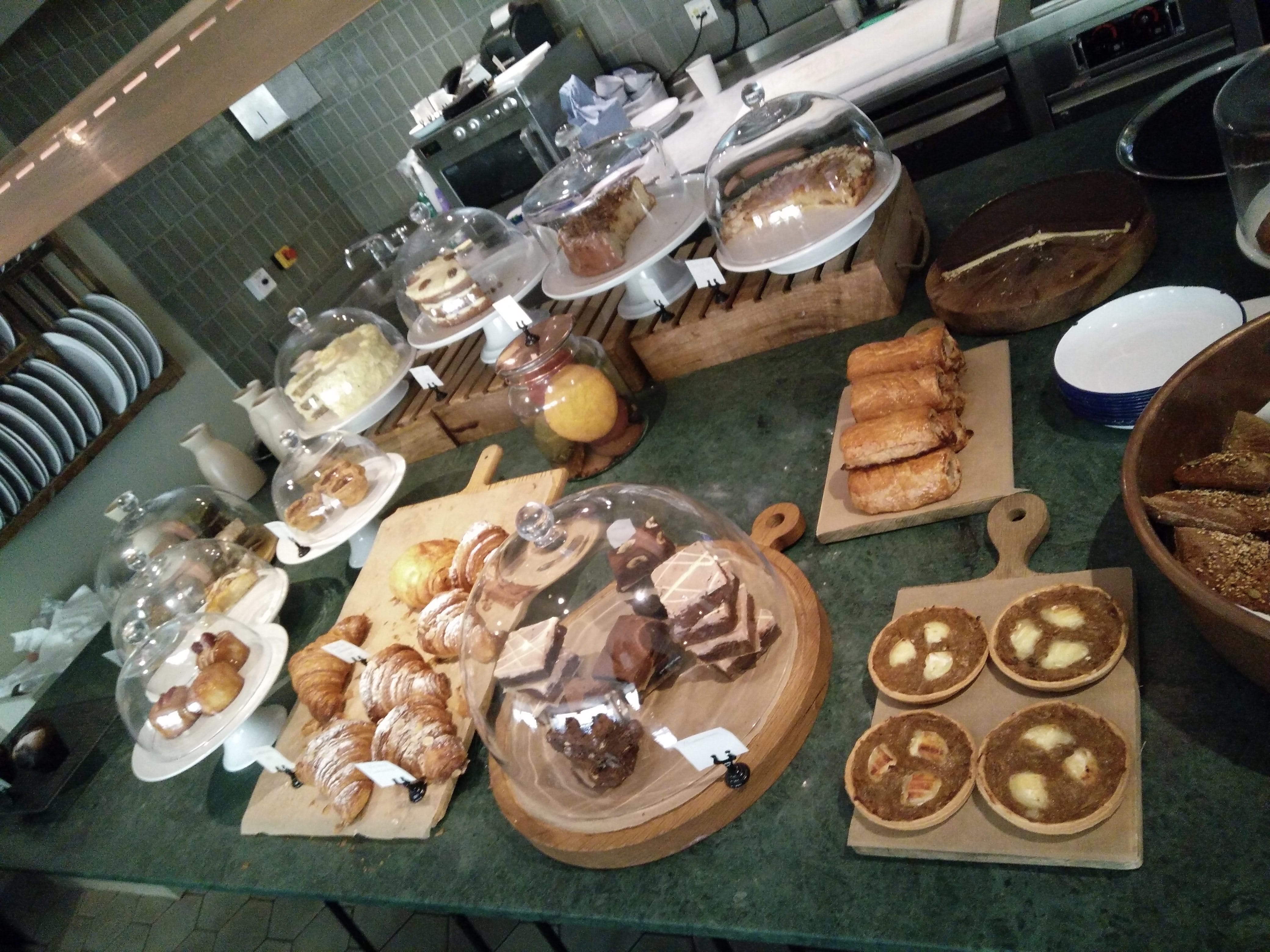 Olympic Studios Pastry Counter