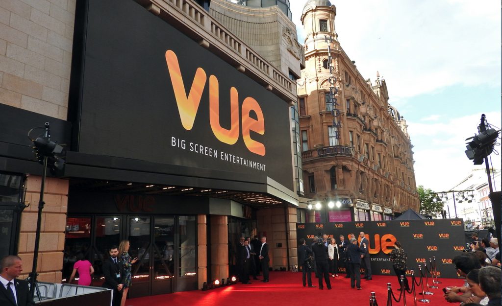 Vue West End Reopening - Marquee and Exterior