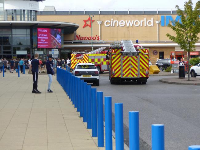 Cineworld Basildon was evacuated. (photo: Basildon Echo)