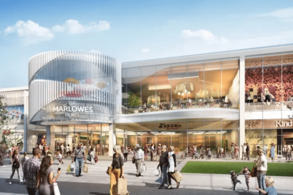 Plans for the revamped Marlowe include a cinema. (image: artist's impression)