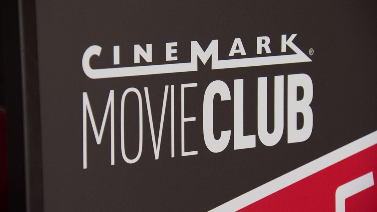 Cinemark MovieClub Signage