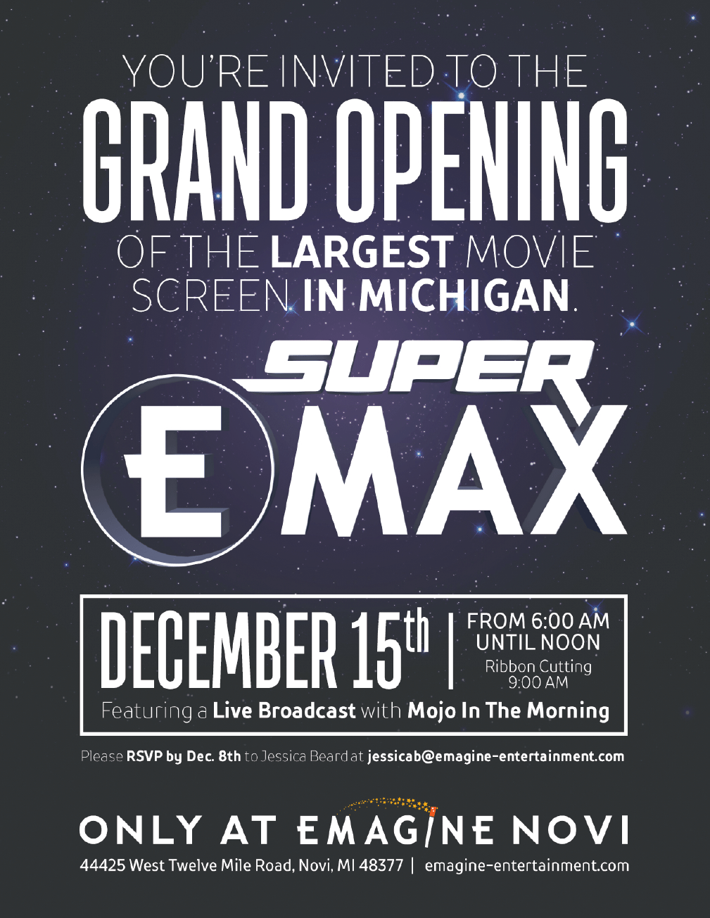 Emagine Entertainment - Novi Emax Grand Opening