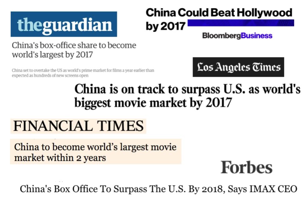 China BO predicted to overtake Us by 2017. (image: Celluloid Junkie)