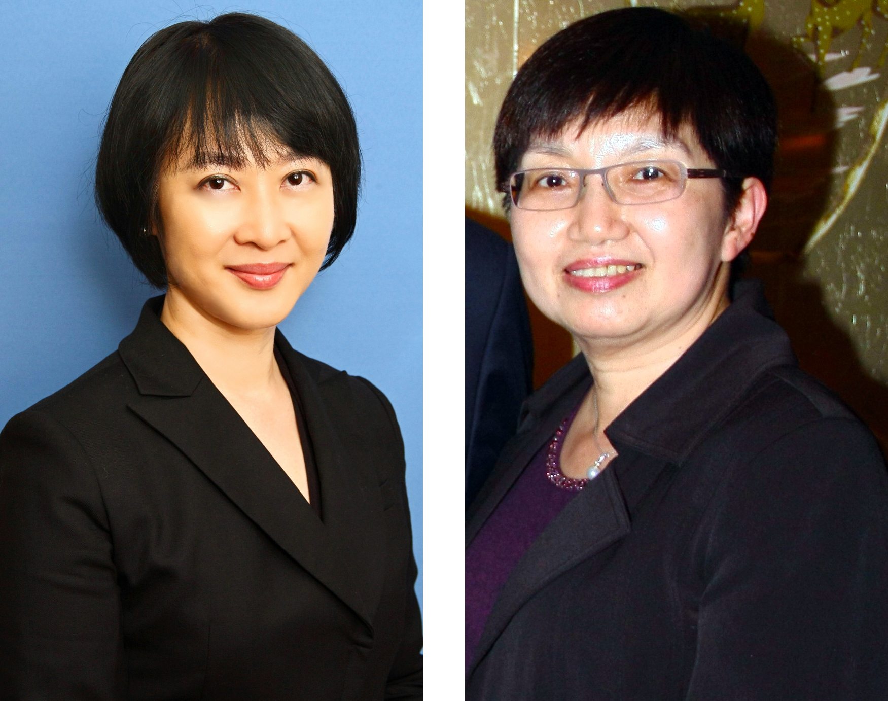 June Wong left and Grace Wong of MCL Multiplex Cinemas