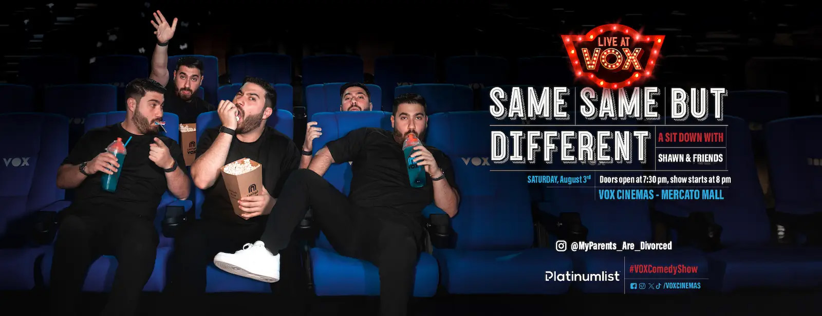 Same Sam But Different at Vox - August 3, 2024