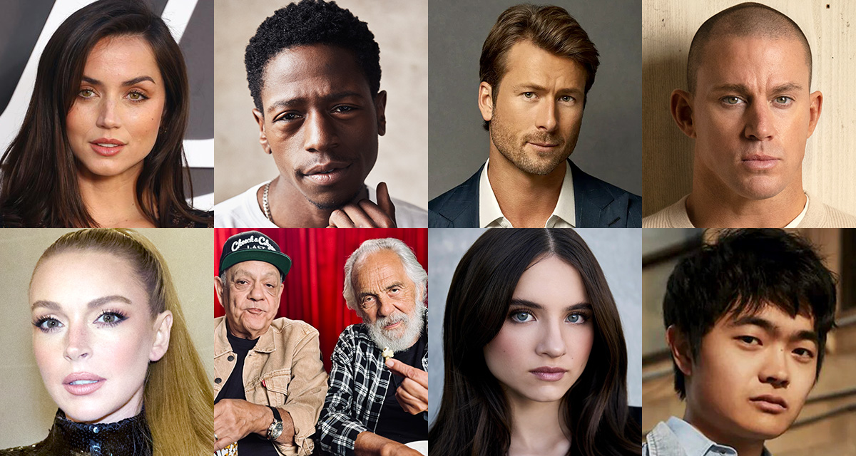 CinemaCon 2025 Big Screen Achievement Award Honorees - Channing Tatum, Lindsay Lohan, Ana de Armas, Cheech & Chong, David Jonsson, Madeleine McGraw, Ben Wang, Glen Powell