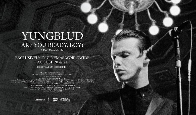 "Yungblud. Are You Ready, Boy?" hits cinemas worldwide Aug 20 & 24 via Trafalgar Releasing. Don’t miss the new doc on the British rockstar!