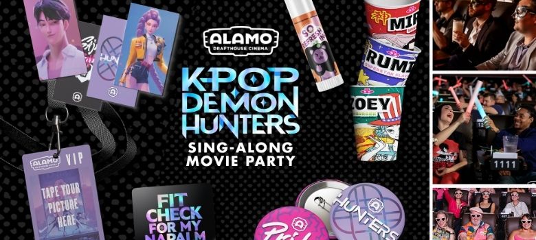 "KPop Demon Hunters" hits Alamo Drafthouse Aug 23–24 with Sing-Along screenings at 23 locations—karaoke, demons, and all the hits!