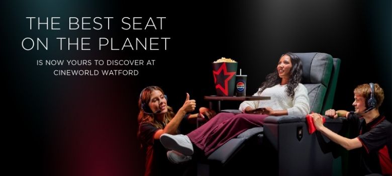 Cineworld Watford to be the first site fully transformed with luxury recliners across all screens and Barco Laser projection