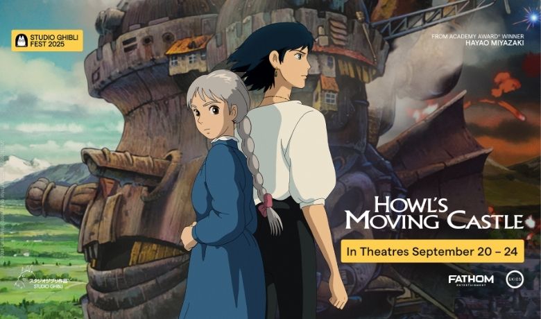 Studio Ghibli Fest 2025 continues with Miyazaki’s Howl’s Moving Castle. Tickets are on sale now for this enchanting big-screen return