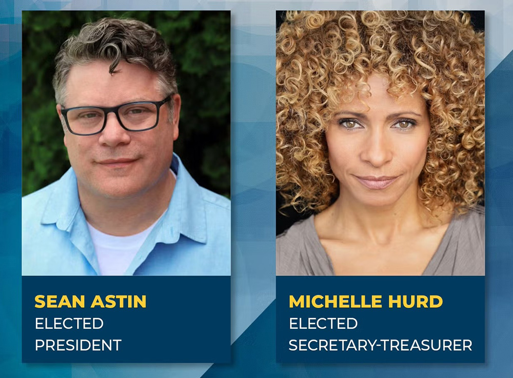 SAG-AFTRA - Sean Astin & Michelle Hurd