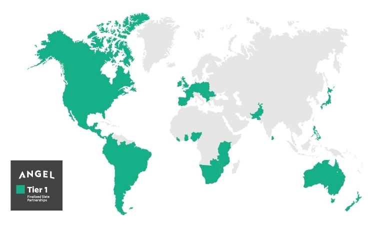 Angel expands global reach with a third wave of international distribution partnerships driven by its 1.5M-member Angel Guild