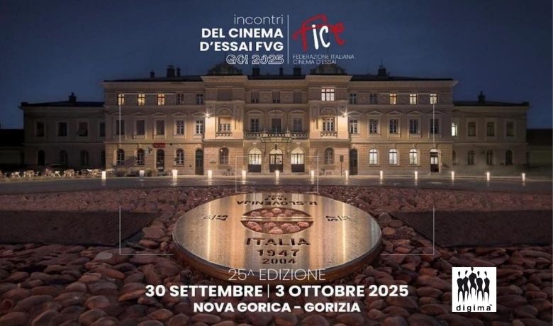 Digima announces its participation in the 25th edition of the Incontri del Cinema d'Essai as the Main Technical Partner