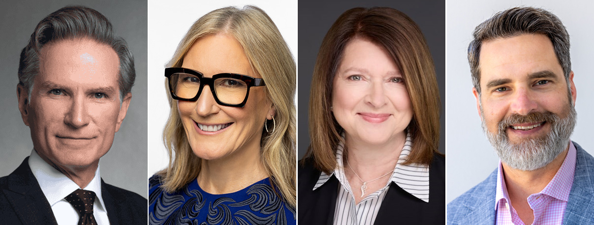 Cinema United - Leadership 2025 - Mike Bowers (Harkins), Wanda Gierhart Fearing (Cinemark), Colleen Barstow (Main Street Theatres), Bo Chambliss (Georgia Theatre Company)