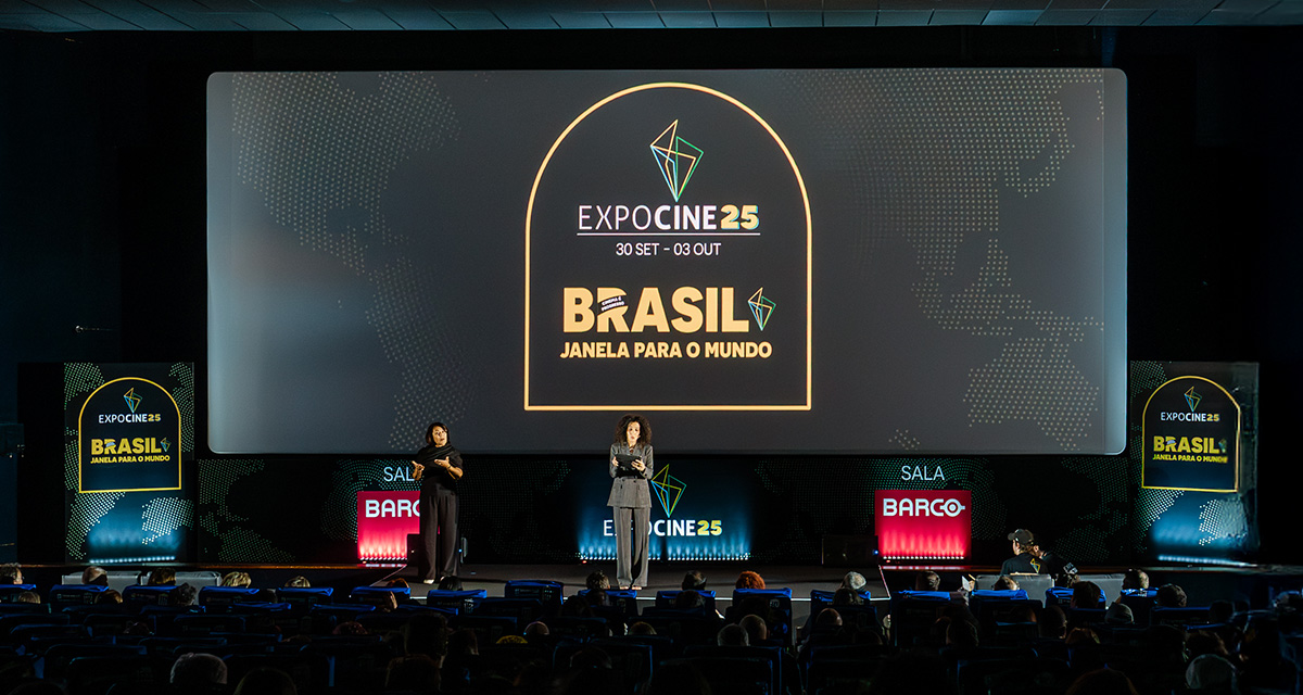 The opening ceremony at Expocine 2025 in São Paulo, Brazil on 30 September 2025