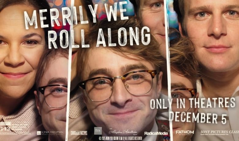 Tickets are now on sale for Merrily We Roll Along, the filmed Tony-winning musical opening in cinemas worldwide on December 5, 2025