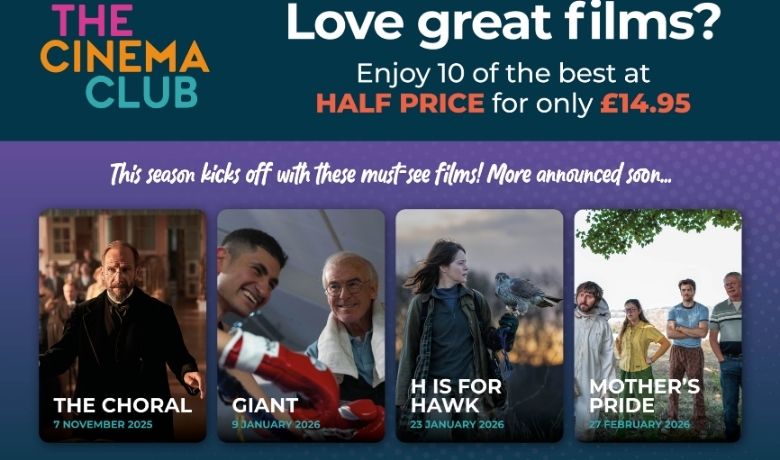 The Cinema Club, a version of a very successful Danish scheme designed to encourage people to go to the cinema, is now available in the UK.