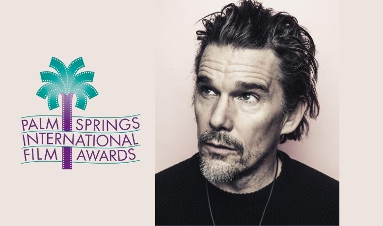 Ethan Hawke receives the Career Achievement Award from the Palm Springs International Film Awards, honoring his acclaimed body of work