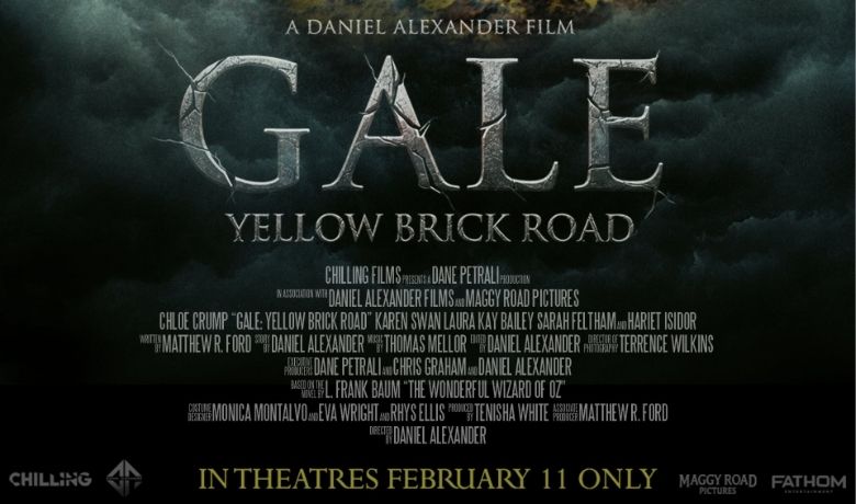 Chilling Films and Fathom Entertainment announces the one-night-only theatrical engagement of "Gale: Yellow Brick Road"