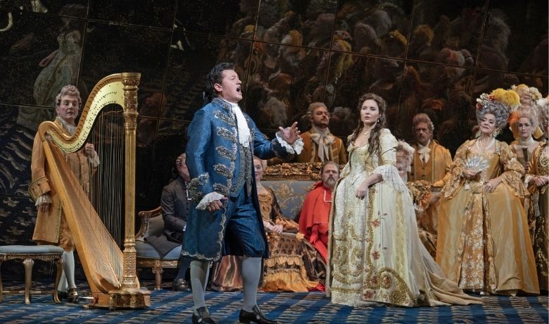 The Metropolitan Opera’s 2025–26 Live in HD season continues with Giordano’s "Andrea Chénier" on December 13