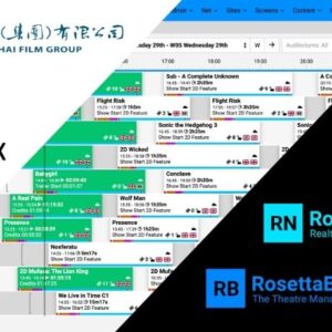 Unique X announces that Shanghai Film Group has chosen RosettaBridge TMS and RosettaNet CMS for deployment across the SFC cinemas in China