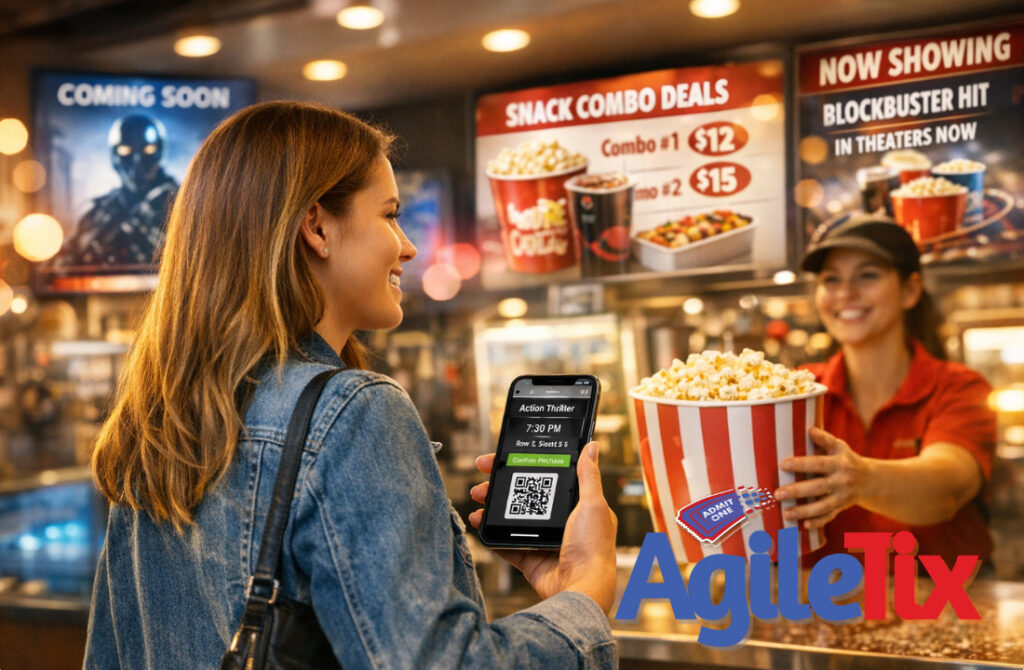 Agile Ticketing - iOS and VisualVenue Digital Signage