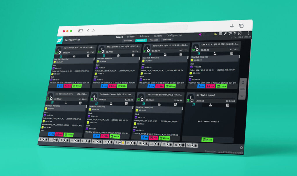 Arts Alliance Media - Screenwriter TMS