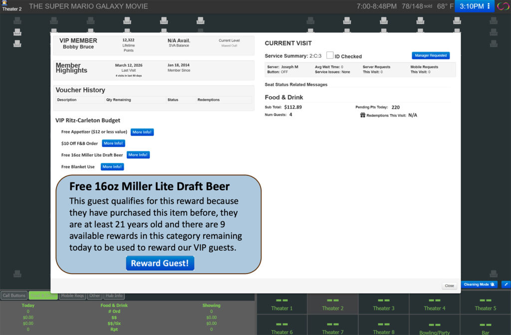 Venue Valet - VIP Budget Manager