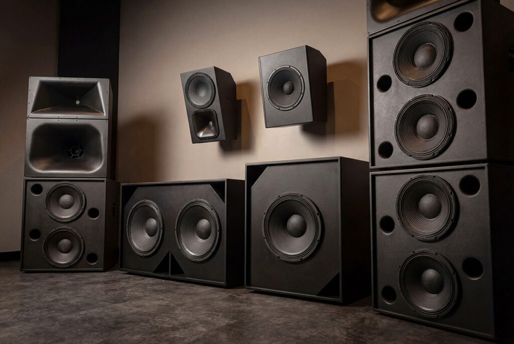 Moving Image Technologies - DCS Digital Cinema Series Loudspeakers