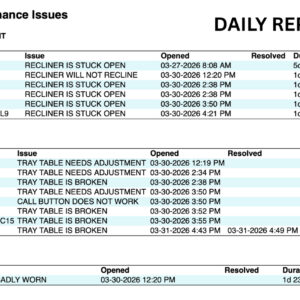 Venue Valet - Seat Maintenance