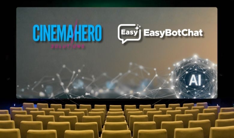 Cinema Hero Solutions and EasyBotChat announced a partnership at CinemaCon 2026, naming Cinema Hero Solutions as the preferred partner