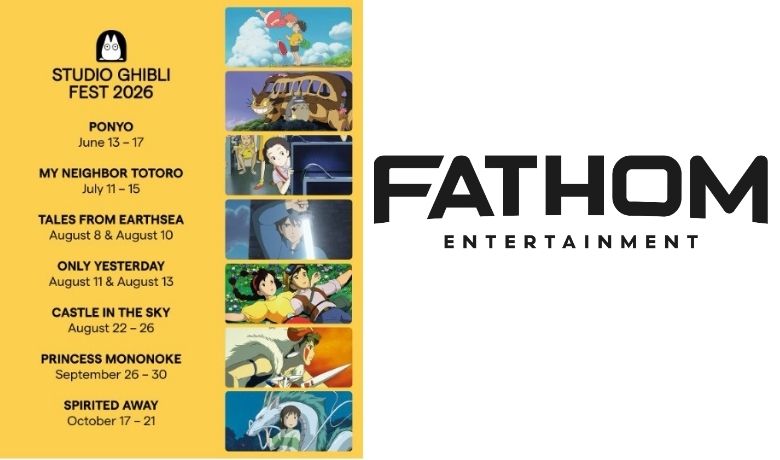 Studio Ghibli Fest is returning to theatres in the U.S., with a renewal of the lasting partnership between GKIDS and Fathom Entertainment