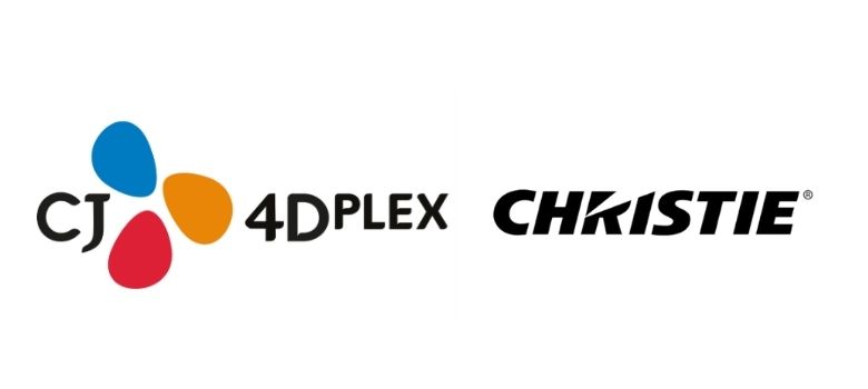 CJ 4DPLEX and Christie announced their extended partnership to equip ScreenX auditoriums with Christie RGB pure laser projection technology