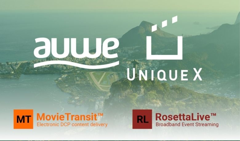 Unique X and AUWE announced a 5-year strategic agreement for the deployment of the Movie Transit network across Brazil