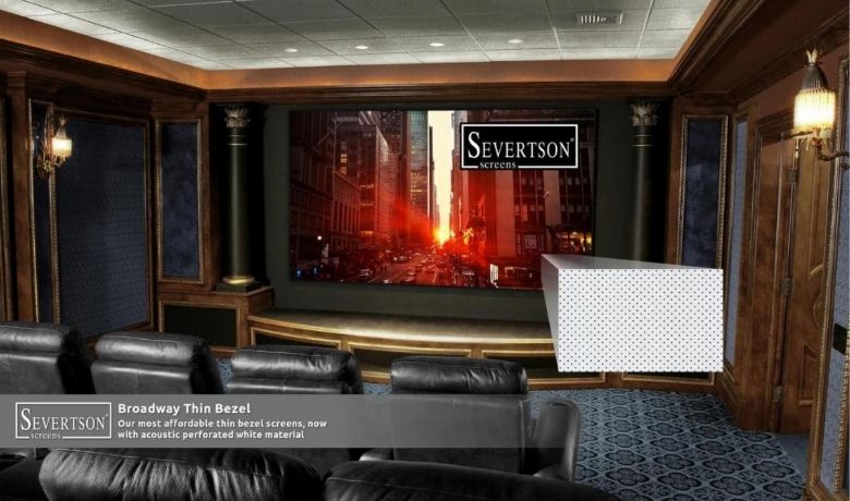 Severtson Screens announced it will promote its Broadway Thin Bezel Screens during InfoComm 2026 in Las Vegas, Nevada