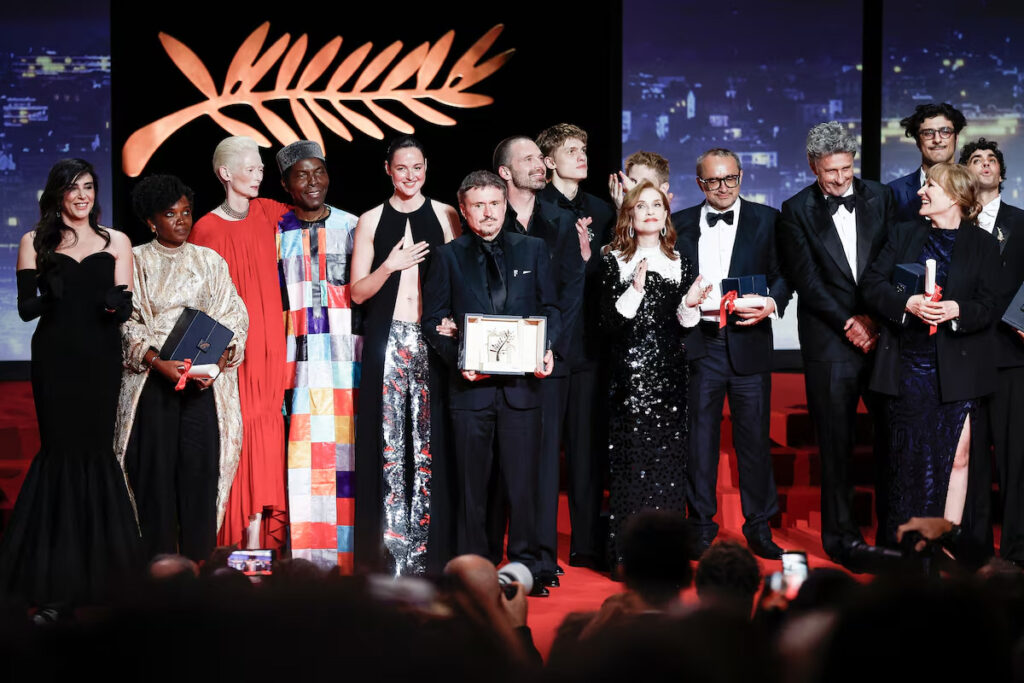 The award winners at the 2026 Cannes Film Festival after the ceremony closing the 79th annual edition