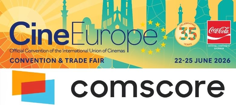 Comscore announced that The Walt Disney Studios will receive the 2026 Comscore European BoxOffice Achievement Award at CineEurope
