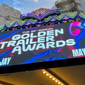 2026 Golden Trailer Awards Marquee - Saban Theatre