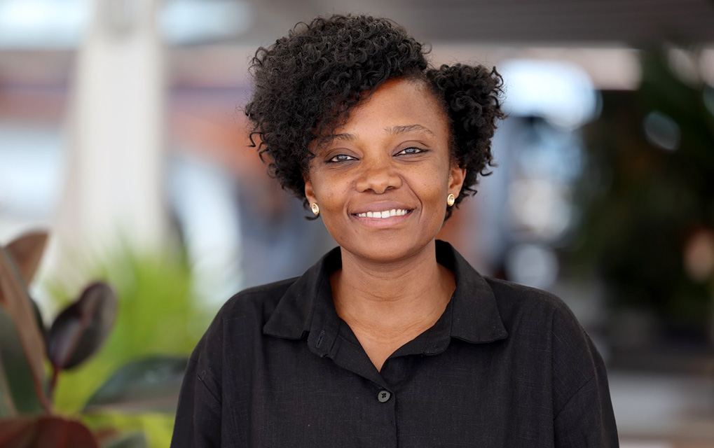 Rawnandan filmmaker Marie-Clementine Dusabejambo, one of the Red Sea Film Foundation's 2026 Women In Cinema honorees, during its annual luncheon held alongside the 79th edition of the Cannes Film Festival
