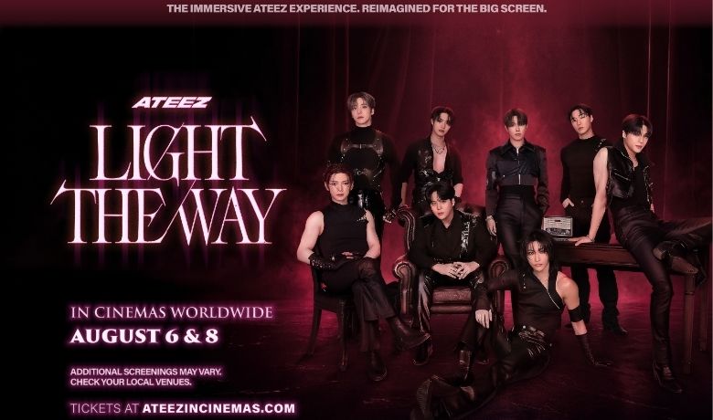 Trafalgar Releasing, Amaze and KQ Entertainment bring "ATEEZ: Light the Way in Cinemas" to theatres worldwide
