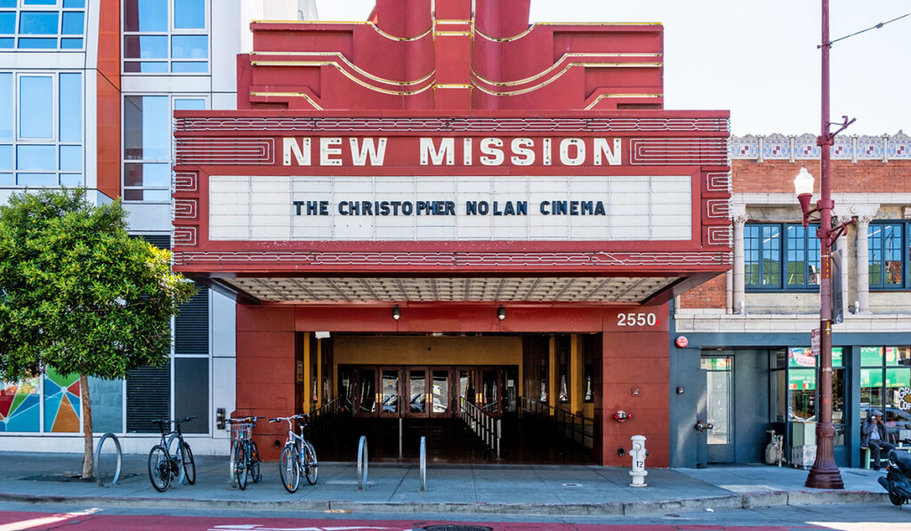 Alamo Drafthouse - New MIssion Theater - Christopher Nolan Cinema