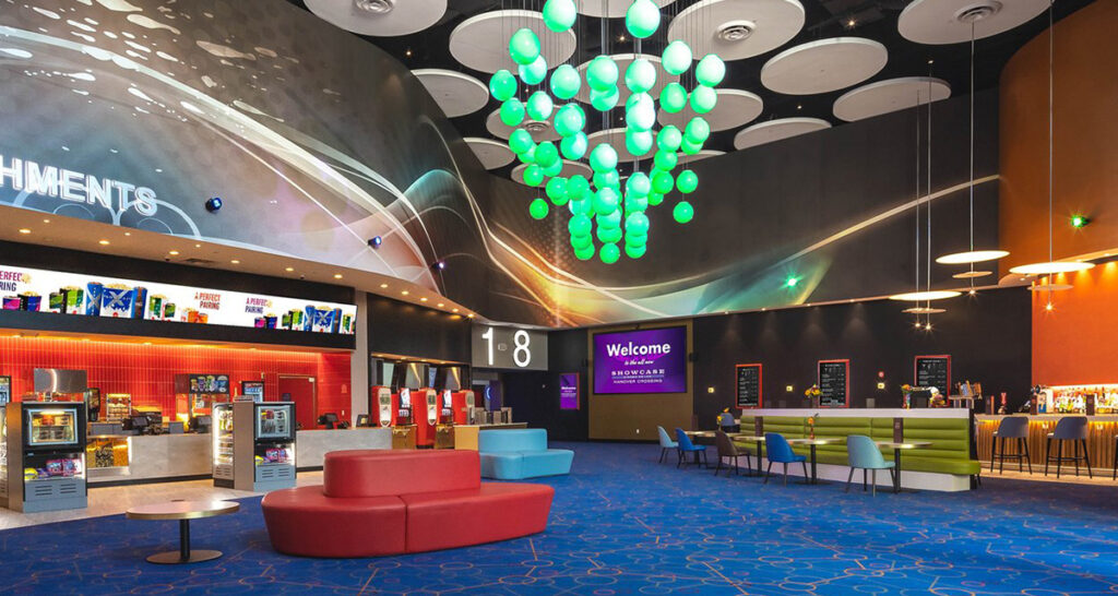 Showcase Cinemas - Lobby with Concession Stand