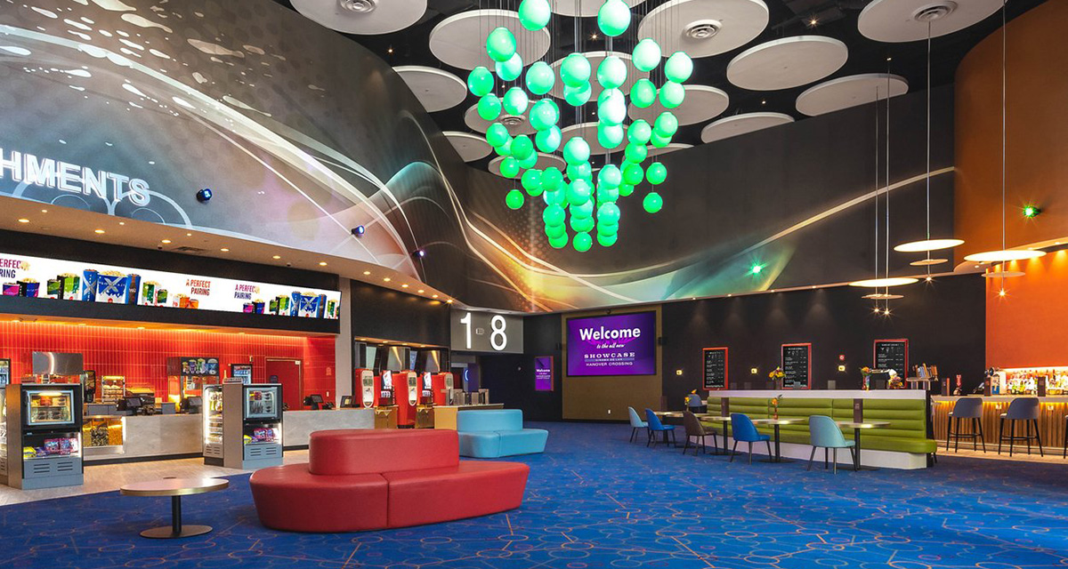 Showcase Cinemas - Lobby with Concession Stand