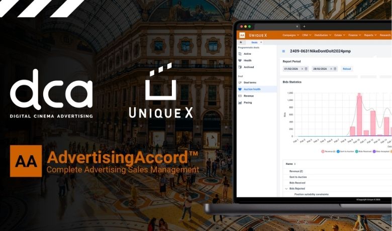 Unique X is pleased to announce that DCA SRL has renewed its long-term agreement for the Advertising Accord platform