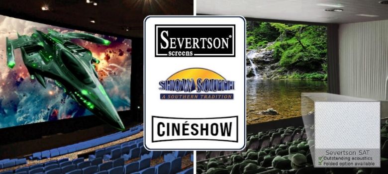 Severtson Screens will showcase its NextGen cinema screens and coatings at the 2026 ShowSouth and CinéShow expos this August