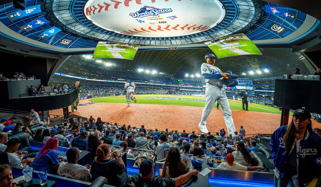 Cosm primarily presents live sports and other events inside large domed environments.