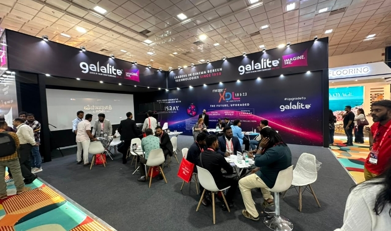 Galalite Screens unveiled Enduray Technology at Big Cine Expo 2026, introducing a cinema screen coating developed to reduce micro-scratching